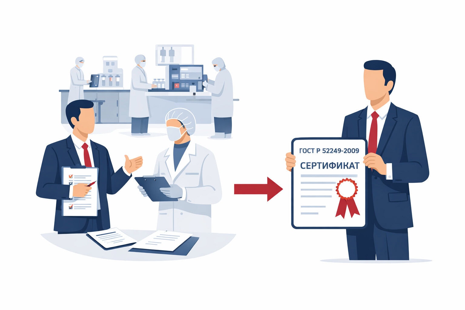 Процедура сертификации ГОСТ Р 52249-2009 в Кингисеппе